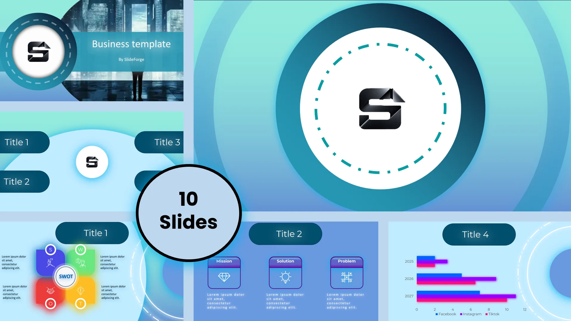 Business Strategy PowerPoint Template | Editable PPT PowerPoint template preview