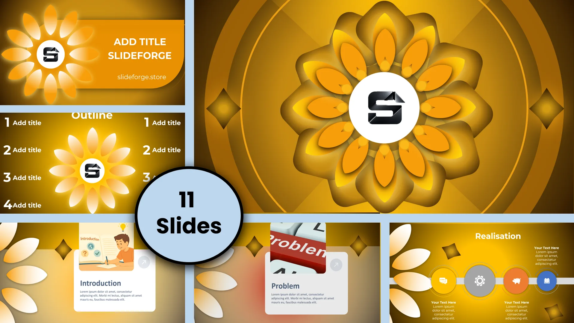 Academic PowerPoint Template | Editable PPT PowerPoint template preview